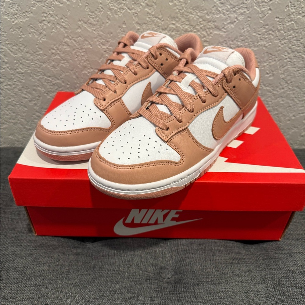 Nike Dunk Low Rose Mist Low-Top Sneakers